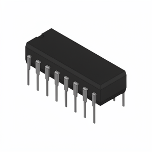 Componente Electrónico en Stock, Distribuidor de Circuitos Integrados BOM, 16 DIP (0.300", 7.62mm) DM74S163N, Circuito Integrado Lógico, CONTADOR BINARIO DE 4 BITES, 16DIP - Product Image 1