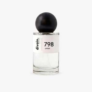 Perfume Unisex Divain 798, Aroma Floral Moderado, Tamaño Viaje para Verano - Product Image 1