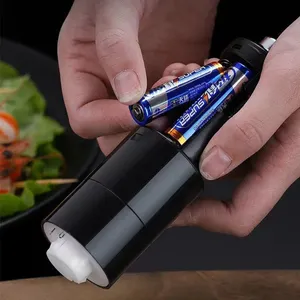 เครื่องบดพริกไทยและเกลืออัตโนมัติพร้อมไฟ LED ปรับความละเอียดได้ อุปกรณ์ทำอาหารในครัว - Product Image 4