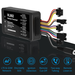 Jimi VL802 4G GPSトラッカーリアルタイムカートラックモニタリングリモートアプリWebアクセス防水Acc検出機能複数アラート - Product Image 2