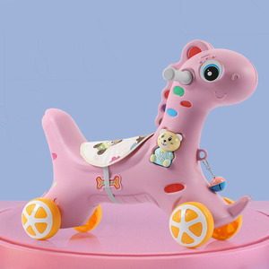 <span class=keywords><strong>Cheval</strong></span> à bascule pour enfants de <span class=keywords><strong>1</strong></span> à 3 ans, jouet pour bébé, cadeau - Product Image 4