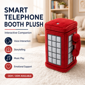 XDT Smart AI Phone Box Peluche interactive multi-positions, jouet câlin et qui ronfle, avec ChatGPT intégré, rembourrage en coton PP, unisexe - Product Image 2