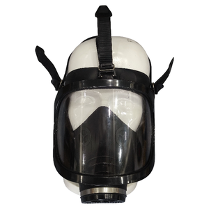 अधिकतम श्वसन सुरक्षा के लिए ध्वनि संचरण डायाफ्राम के साथ प्रमाणित पुनः प्रयोज्य एर्गोनोमिक सामरिक पूर्ण फेस गैस मास्क - Product Image 1