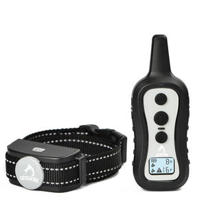 Último modelo de equipo de entrenamiento para dejar de ladrar para mascotas al aire libre 300M Control remoto tono de advertencia vibración perro Anti ladridos <span class=keywords><strong>Collar</strong></span> de choque - Product Image 1