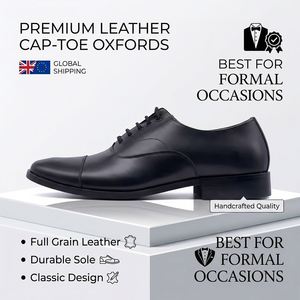 Botas de Negocios para Hombre, Nuevas, OEM, con Parte Superior de Cuero, Costuras Duraderas, Personalizadas, Cómodas - Product Image 2