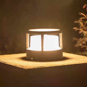 Lámpara LED Impermeable para Pilar, Moderna, en Forma de Cubo, para Postes de Cercas, Jardín, Patio, Camino, Césped, Iluminación Exterior - Product Image 2