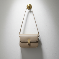 Sac à main carré petit format en cuir vintage de haute qualité, personnalisé par le fournisseur, en gros, pour femme, à porter à l'épaule ou sous le bras