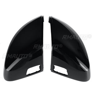 Cubiertas para Espejos Retrovisores Laterales para Audi A3 S3 8V RS3 2013 2014 2015 2016 2017 2018 2019 2020, Negro Brillante, Estilo Carbono - Product Image 4