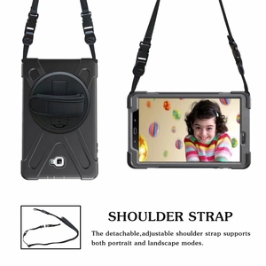 Ốp Lưng Máy Tính Bảng Hạng Nặng Cho Samsung Galaxy Tab A 10.1 Inch T580/T585/T587 Có Dây Đeo Vai + Dây Đeo Vai Chống Sốc - Product Image 2