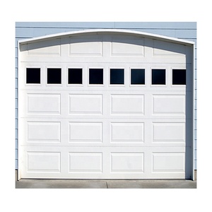 2020 Derniers prix des portes de garage en placage de bois massif bon marché - Product Image 5