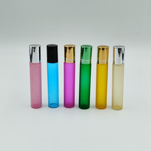 Grosir kosong 5 Ml 10 Ml <span class=keywords><strong>Roll</strong></span> on kaca parfum botol kaca Roller bola minyak esensial botol - Product Image 4