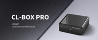 Récepteur audio WiFi 2.4G & 5G Cloudyx CL-Box PRO avec construction en acier et séparateurs/convertisseurs vidéo