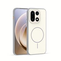 Coque de téléphone OnePlus 15 applicable, aspiration magnétique, nouvelle coque OnePlus15, couleur contrastée, design professionnel deux-en-un, antichoc