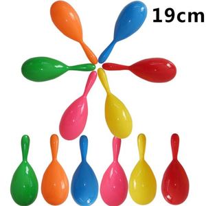 Customized Logo Printed Various Color Percussion Colorful Plastic Baby Maracas for Kids Early Education Toy Promotional <b>Gifts</b> - Product Image 4
