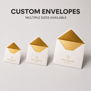 <span class=keywords><strong>Sobres</strong></span> de Papel Blanco Personalizados al por Mayor con Forro Interior Dorado, Impresión en Lámina Dorada <span class=keywords><strong>para</strong></span> <span class=keywords><strong>Invitaciones</strong></span> de Boda, <span class=keywords><strong>Sobres</strong></span> Premium <span class=keywords><strong>para</strong></span> Eventos - Product Image 3