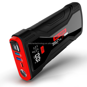 Démarreur portable 3000A 12V <span class=keywords><strong>pour</strong></span> voiture, <span class=keywords><strong>booster</strong></span> de <span class=keywords><strong>batterie</strong></span> 16000mAh, boîtier de démarrage robuste avec pince intelligente - Product Image 1