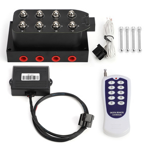 Colector de control de suspensión neumática Cnspeed con solenoide de 8 válvulas y control remoto para automóviles y motocicletas - Product Image 1