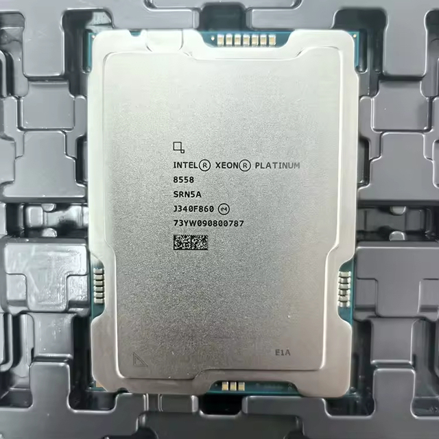 2.8 GHz 32-Core Xeon Platinum 6558 CPU 270W Processor Unit for Server Usage