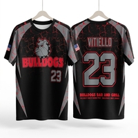 Kaus Softball Desain Tim Kustom Sublimasi Atasan Grosir Jersey Softball Softball