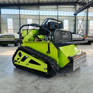 Desbrozadora profesional de 9 HP, 4 tiempos, a gasolina, con control remoto y orugas, para limpieza de terrenos. - Product Image 1