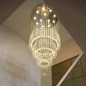 Lustre en cristal <span class=keywords><strong>de</strong></span> luxe personnalisé en usine en Chine, Guzhen - Product Image 4