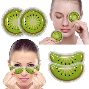 <span class=keywords><strong>Masque</strong></span> pour les yeux en gel de thérapie froide à imprimé de fruits personnalisé en gros avec gel rafraîchissant Sac relaxant pour un confort optimal - Product Image 1