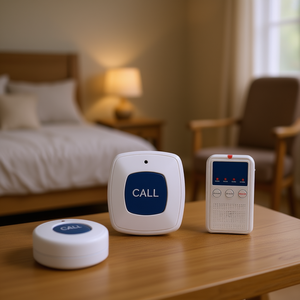 Sistema de Alarma Inalámbrico con Sensor para Cama y Silla, con Pager, 10x35 Pulgadas + 14x14 Pulgadas, Nueva Generación - Product Image 2