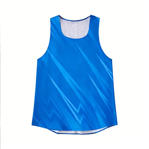 Débardeur de course à séchage rapide avec logo personnalisé, tissu respirant extensible et doux pour la peau, idéal pour la gym, l'entraînement et les occasions décontractées - Product Image 6