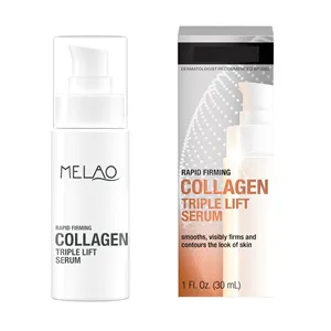 Melao Rapid Firming Peptide Eye Cream Depuffing Brightening Hydratant Sans Parfum 0.5 fl. Oz
