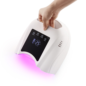 เครื่องอบเล็บเจลแบบไร้สาย รุ่นใหม่ แห้งเร็ว 30 วินาที กำลังไฟ 98 วัตต์ ชาร์จซ้ำได้ แสงสีชมพู สำหรับร้านทำเล็บและใช้ในบ้าน - Product Image 3
