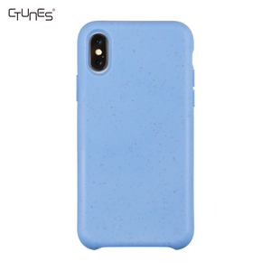 Precio de fábrica personalizada Biodegradable colgador de Anti-arañazos de paja de trigo SmartPhone caso para IPhone X/Xr/Xs. - Product Image 5