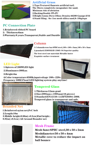 Cancha <span class=keywords><strong>de</strong></span> Fútbol Sintética Ecológica MCG para Proyectos <span class=keywords><strong>de</strong></span> Centros Deportivos Comerciales - Product Image 4