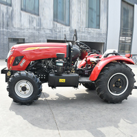 Tracteur à quatre roues petit et économique en promotion, avec outils agricoles, mini-tracteur 4x4, tracteur cultivateur à quatre roues motrices