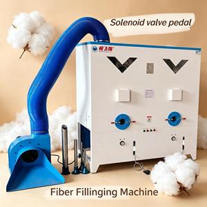 Machine de remplissage de fibres à faible bruit pour la production de coussins et oreillers en peluche (polyester et coton) - Product Image 1