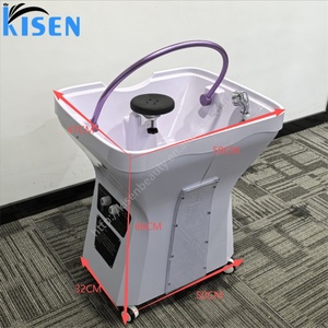 KISEN - Equipo de Spa Capilar para Salón de Belleza, Económico, Portátil, con Lavabo para Lavar el Cabello, Cama de Masaje con LED para Salón de Belleza - Product Image 5