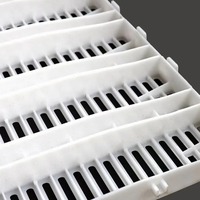 Plancher à lattes en plastique durable pour porcelets, utilisé pour les élevages de porcs, brosse à abeilles, équipement d'élevage de porcs