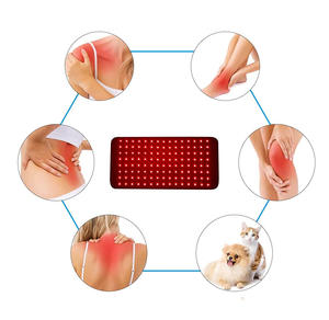 Cinturón de luz LED grande de 120 LED, cinturón térmico, cinturón de protección, cinturón multifuncional para masajes y terapia con luz roja para el hogar - Product Image 6