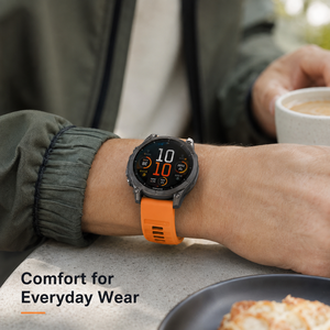 <span class=keywords><strong>Correa</strong></span> de Reloj de Silicona de Doble Color para <span class=keywords><strong>Garmin</strong></span> <span class=keywords><strong>Fenix</strong></span> Descent, <span class=keywords><strong>Correa</strong></span> Deportiva QuickFit con Hebilla de Acero Inoxidable para Entrenamiento al Aire Libre - Product Image 5
