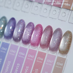 Ensemble de vernis à ongles gel magnétique effet œil de chat 24 couleurs, à retirer par trempage, gel UV LED, longue tenue, brillant, manucure, pédicure, salon, nail art - Product Image 4