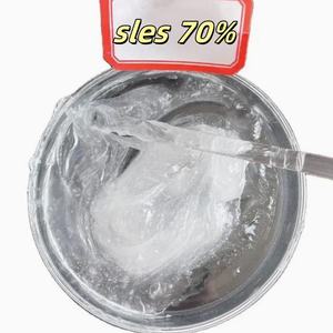 SLES 70% Sodium Lauryl Ether Sulfate pour l'utilisation de détergents de soins capillaires dans les produits chimiques de soins capillaires - Product Image 1