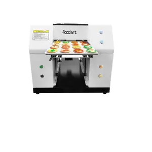 Machine d'impression alimentaire de petite taille d'occasion de boulangerie créative Imprimante alimentaire comestible polychrome