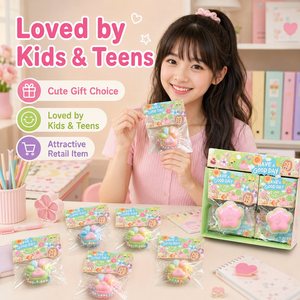 ชุดของเล่นบีบสควิชชี่หลากสี OEM/ODM พร้อมตกแต่งมุก สำหรับเด็กอายุ 8-13 ปี ชุดของเล่นพลาสติกสำหรับเด็กผู้ชายและเด็กผู้หญิง ขายส่ง - Product Image 2