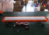 Barre lumineuse LED COB pour ambulance, véhicule, voiture, clignotante ambre, avertisseur lumineux stroboscopique, barre lumineuse de récupération, barre lumineuse de dépannage