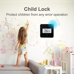 <span class=keywords><strong>Thermostat</strong></span> de chauffage par le sol à piles E-Ink HVAC System Part - Product Image 6