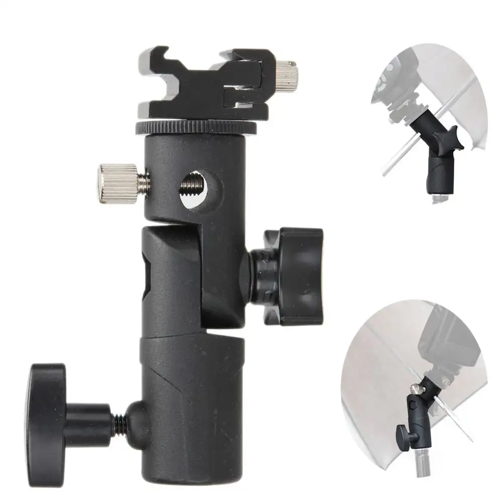 Kasin-Adaptador de montaje para paraguas de estudio, nuevo soporte giratorio para Flash, accesorios para estudio fotográfico