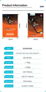Ss-057ek film mat d'hydrogel de récupération rapide anti-stress pour la découpeuse de protecteur de Ss-890c - Product Image 3