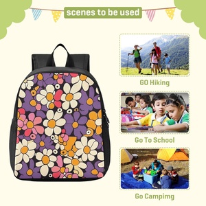Wholesale Customs logo Cute Design Waterproof Unisex <b>Simple</b> Style <b>Backpack</b> Eco Friendly Fashion Zipper Softback - Product Image 3