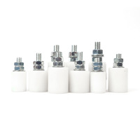 Ruedas de Posicionamiento de Nylon para Puertas Correderas, Herrajes para Puertas de Patio, Ruedas de Sujeción Móviles, Diámetro 40mm, Grosor 60mm