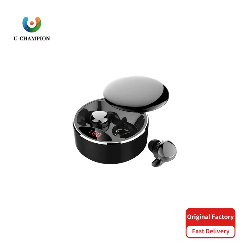 2024 New 5.0 Metal wireless earbuds Mini Touch Control earbuds 3D Stereo high sound quality wireless earbuds Custom logo