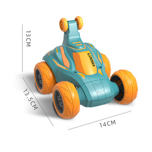 <b>Remote</b> <b>Control</b> Car With Lights Music Stunt Rechargeable 360 Degree Rotation Indoor Outdoor Electric <b>Toy</b> For Kids Age 5 7 Years - Product Image 3